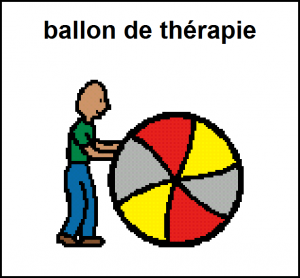 Ballon psychomotricité