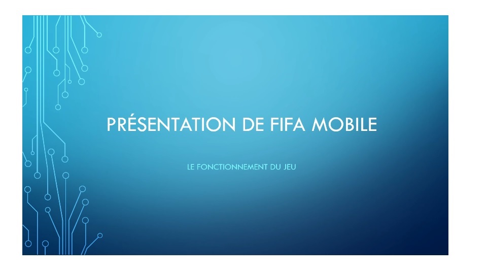 Présentation de FIFA mobile
